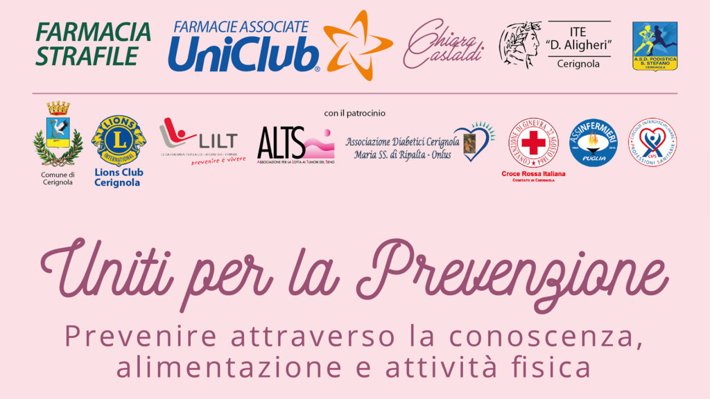 Cerignola si tinge di rosa, Uniti per la prevenzione del tumore al seno: il 20 e 21 Ottobre