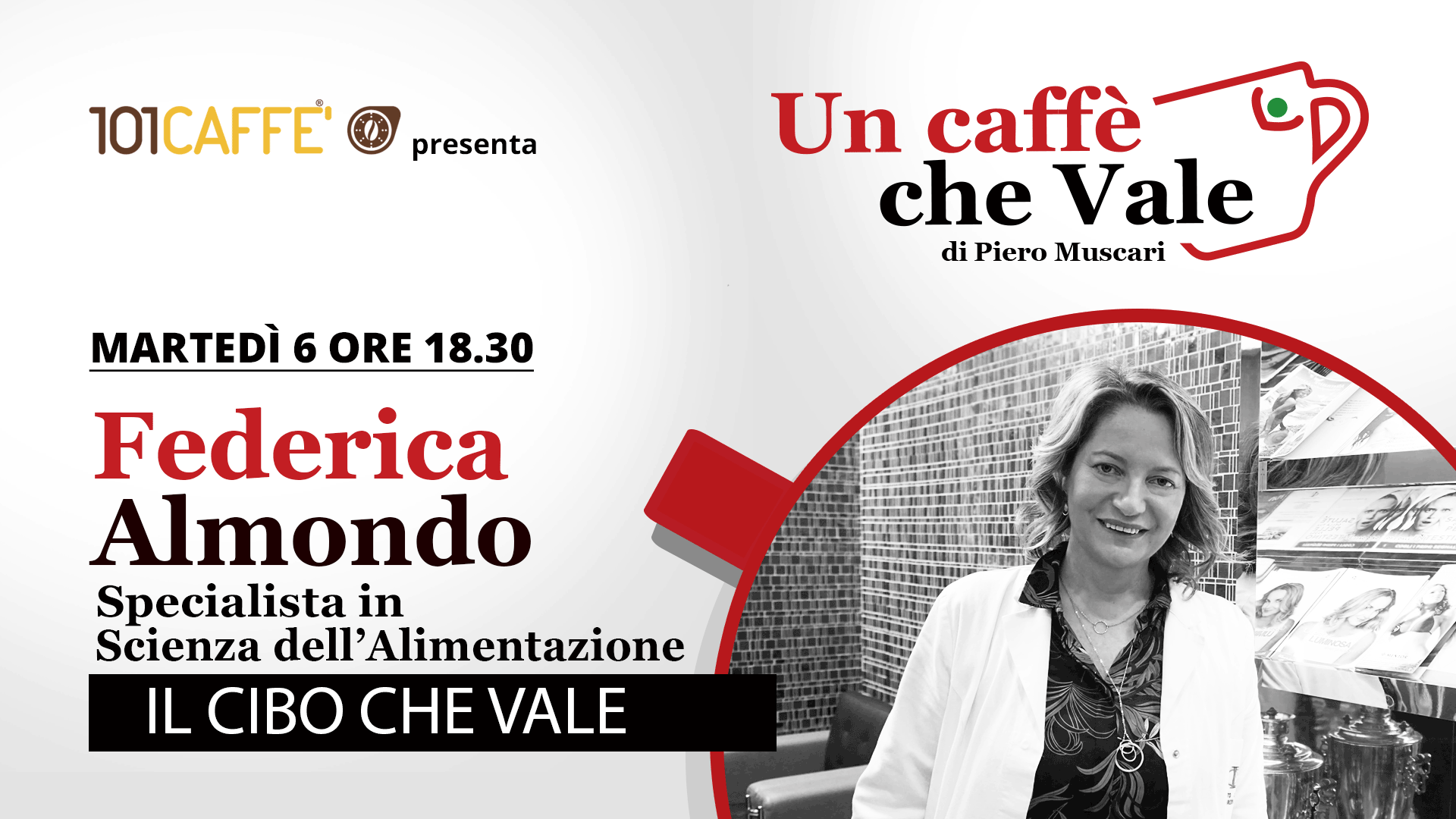 Il cibo che vale con Federica Almondo