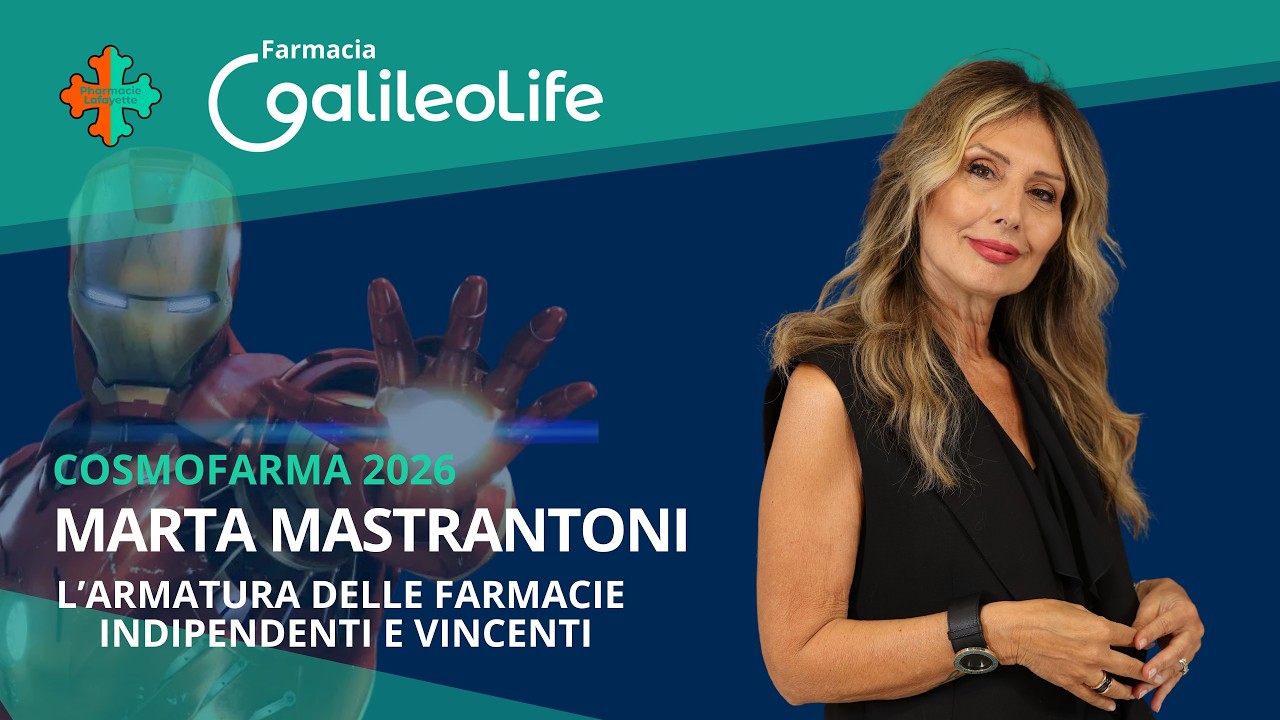 Marta Mastrantoni: la Farmacia dei Servizi a Frosinone | Cosmofarma 2026 \ Medicinaitalia TV